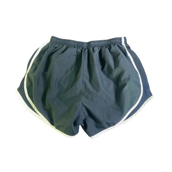 Nike Dri Fit Athletic Shorts Teens Medium Black With‎ White Stripe Volleyball - Picture 2 of 11